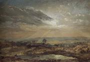 John Constable Branch Hill Pond,Hampstead oil painting